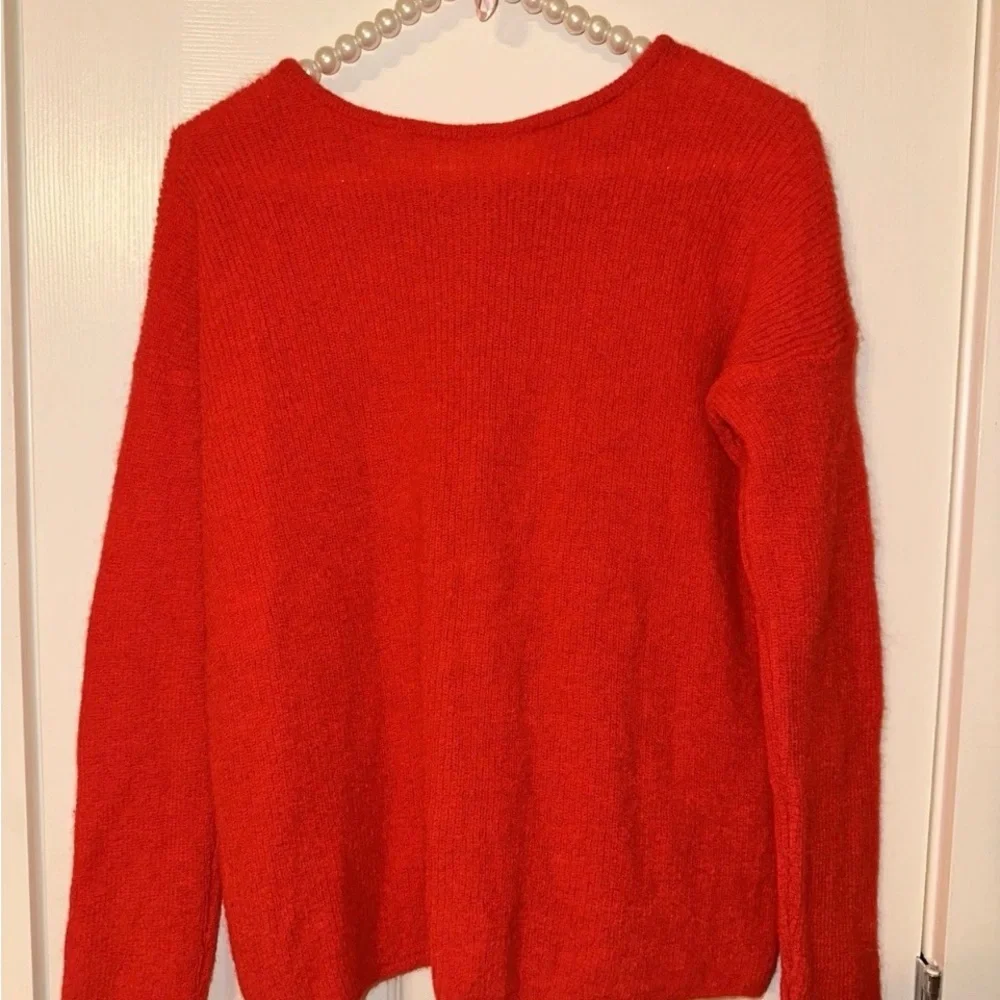 NWT Sezane Gaspard Cardigan Sweater in Red Size XS - Picture 3 of 13